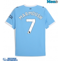 Manchester City Omar Marmoush #7 Replica Home Shirt 2025-26 Short Sleeve